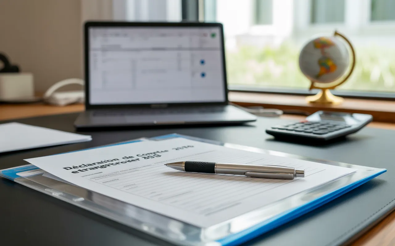 Déclaration de compte étranger 2025 : formulaire 3916