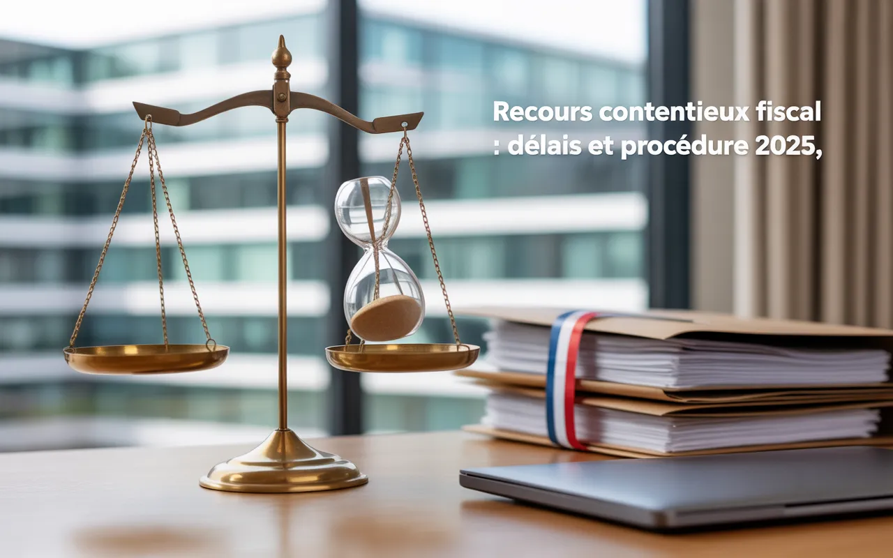 Recours contentieux fiscal : délais et procédure 2025